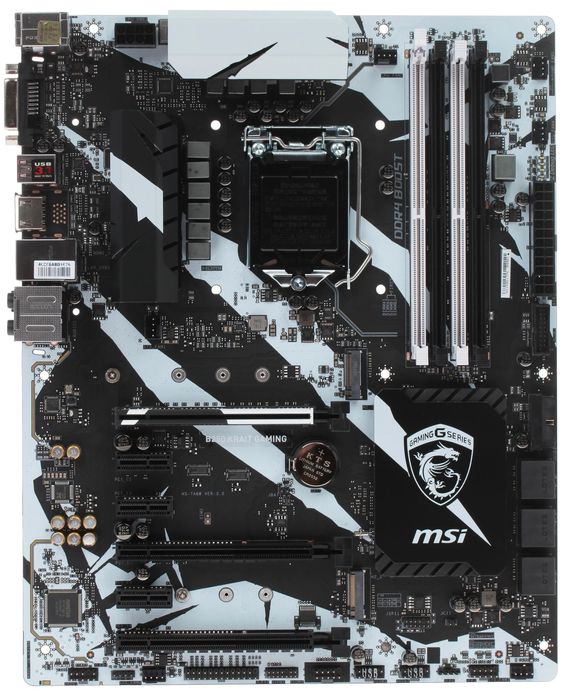 Материнская плата MSI B250 Krait Gaming B250 +Процессор Intel Core i3
