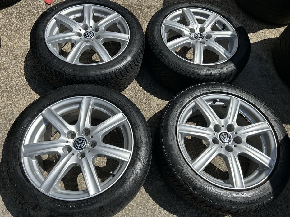 5х112 17 ски за vw golf 5 pasat touran tiguan kadi seat skoda saran