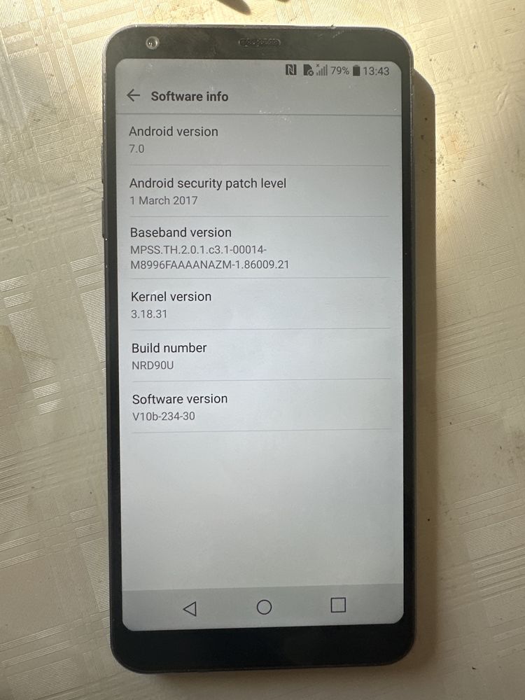 motorola g6 ,32 gb liber retea