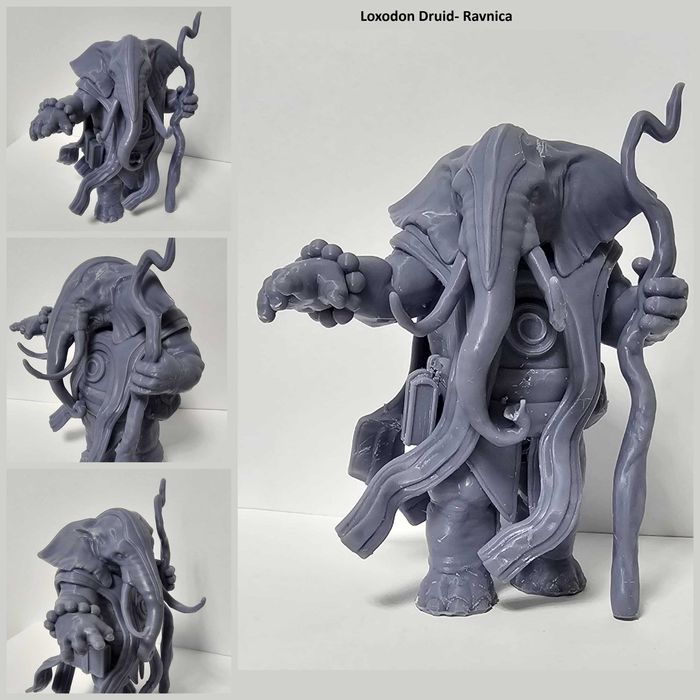Figurine machete print 3D, Star Wars, Dungeons and Dragon, Warcraft