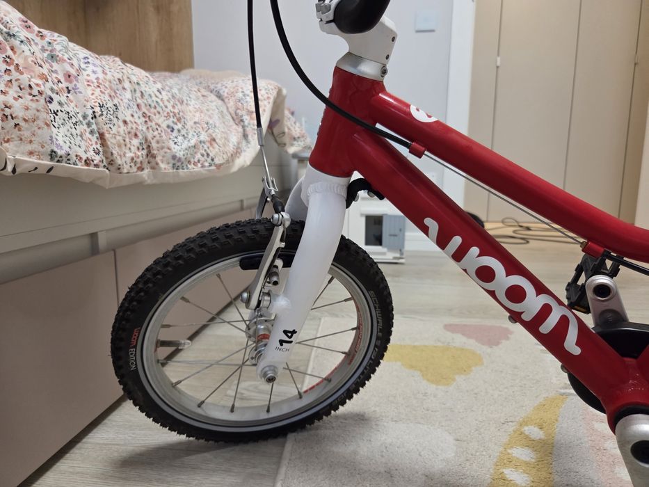 Bicicleta Woom 2 rosie