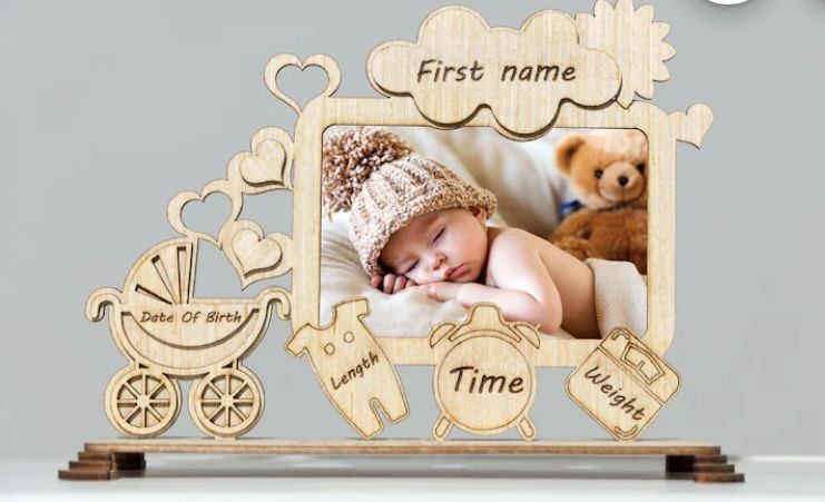 Бебешка визитка със снимка