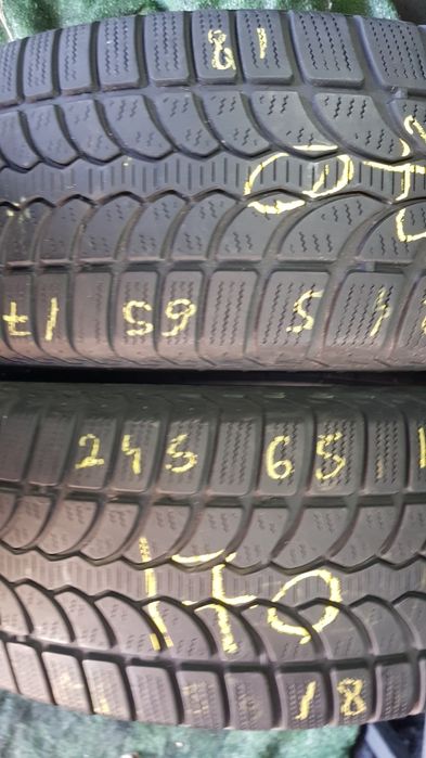 Anvelope 2x245 65 17 brigestone iarna dot 18 mm 5