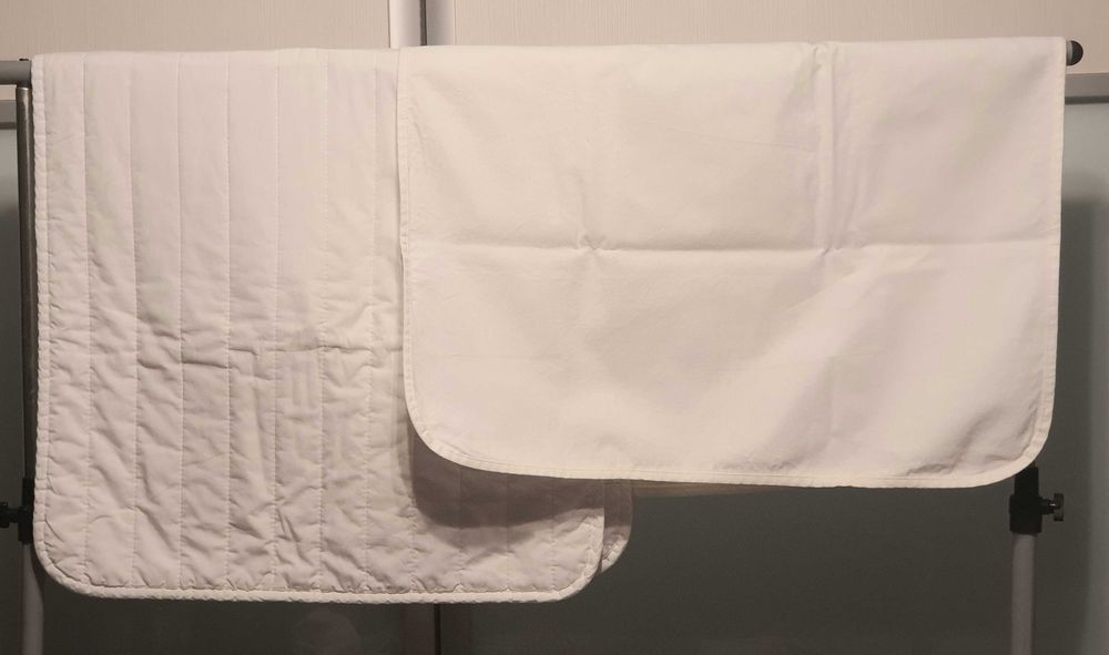 Protecție albă saltea protejează pătuțul, 2bc