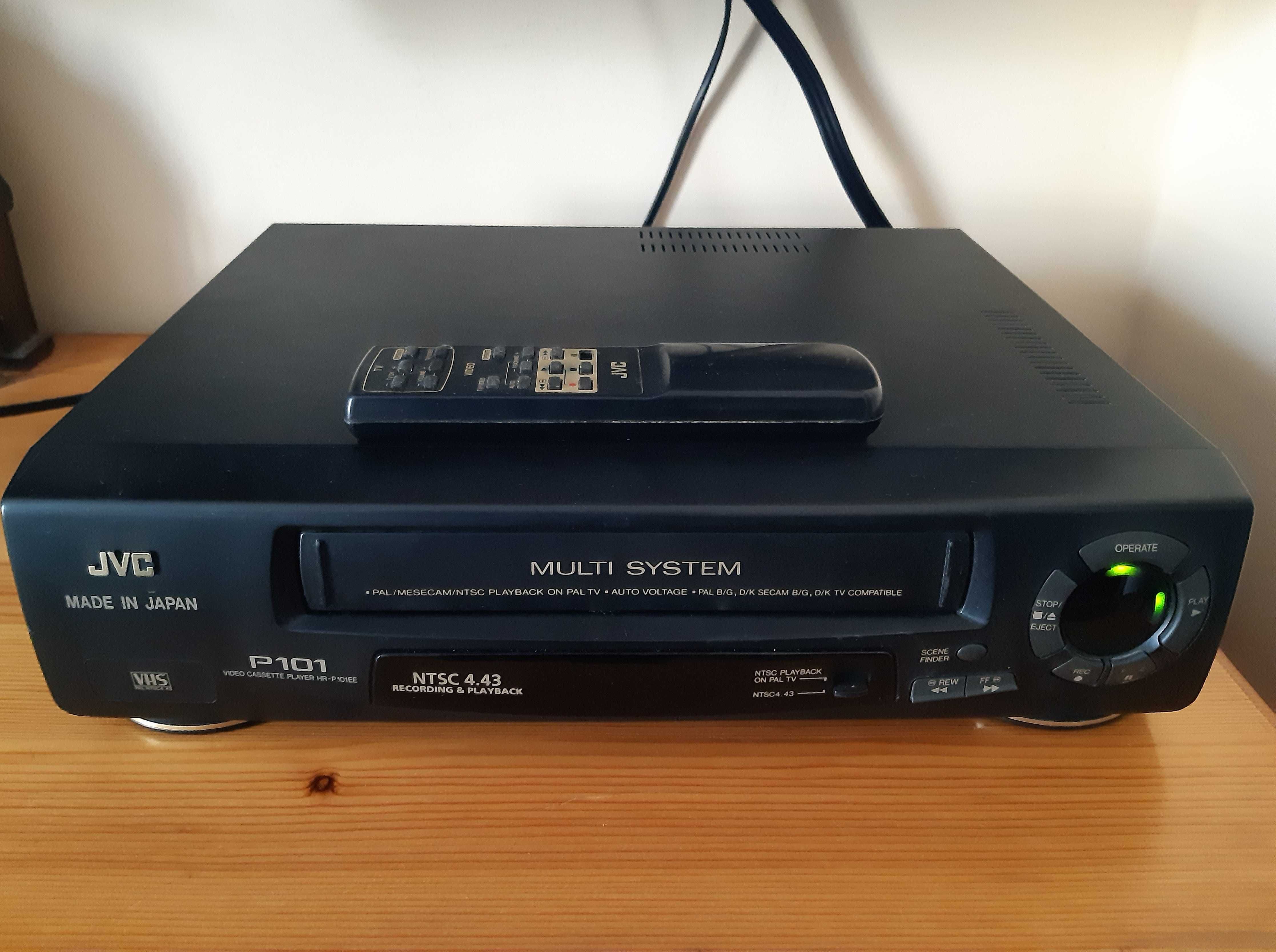 Видео Рекордер VHS JVC Multi System P 101 Made in Japan