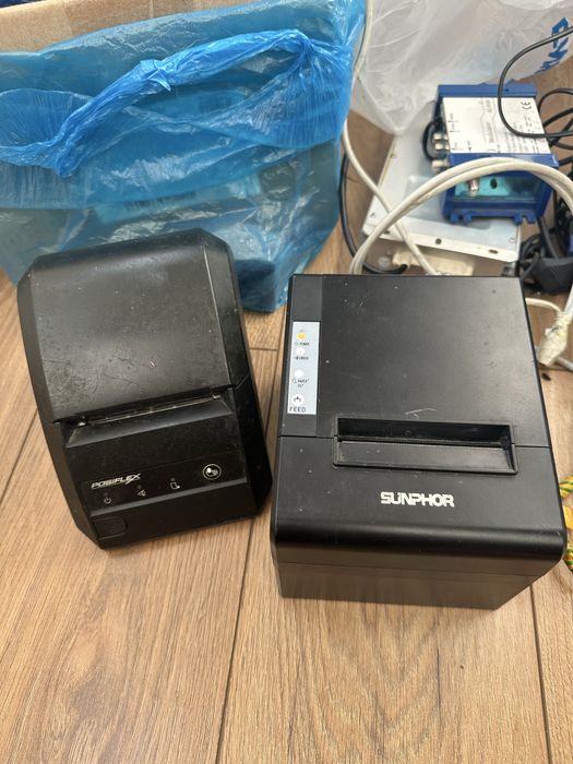 Термопринтеры для распечатки чеков. Sunphor. Posiflex