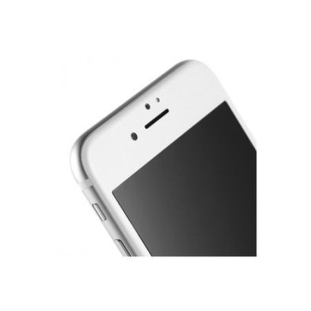 Folie de sticla Full Glue pentru Apple iPhone 8, GloMax 3D Alb
