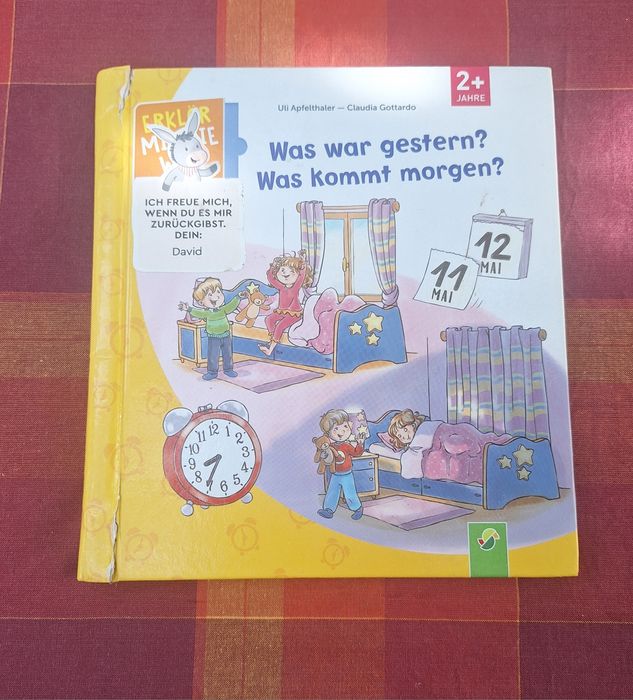 Cărți copii în limba germană.