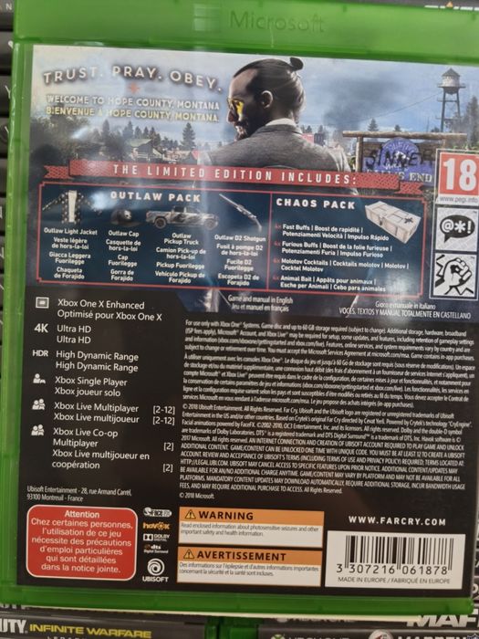 Joc/jocuri Far Cry 5 Xbox One original