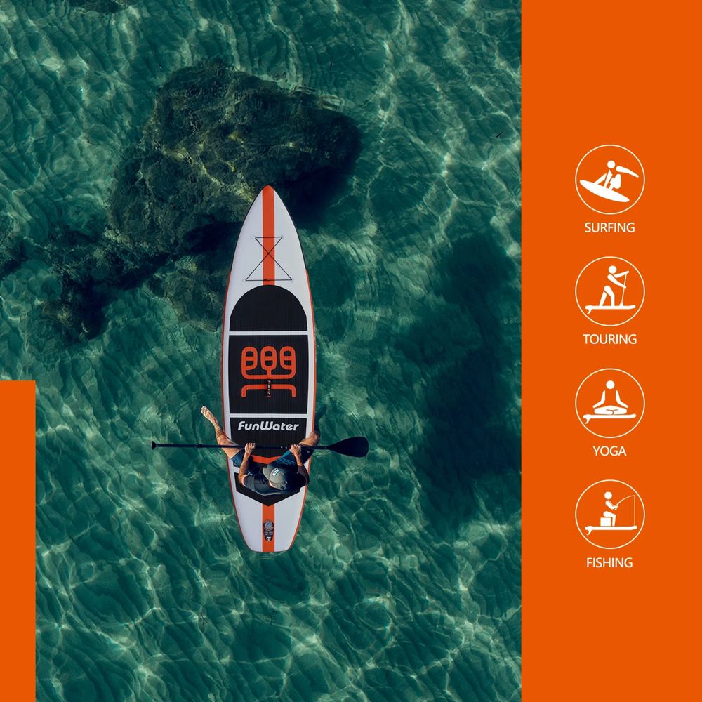 SUP 335cm Paddle board Падъл борд FUNWATER