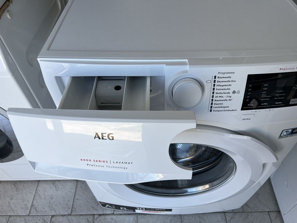 AEG Series 6000 пералня 8 кг