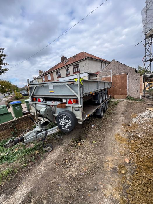 Remorca platforma utilaje ifor williams 5.5 metri lungime