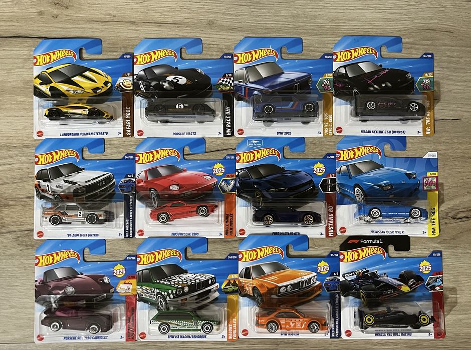 Hot wheels модели
