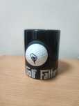 Cana cu minge de golf reală „The Golf Father” din porțelan,