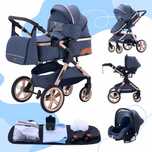 ‼️ NOU Carucior Bebe 3 in 1 Bebelus Landou Copii Pliabil Smart + CADOU