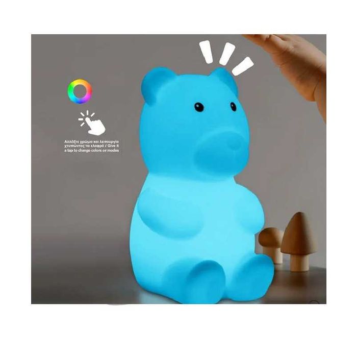 Декоративна детска нощна лампа Mercado Trade, LED, Два модела