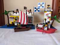 Lego Pirates 6265 Sabre Island & 6267 Lagoon Lock-up + инструкции