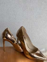 Официални дамски обувки- rose gold- 40-ти номер