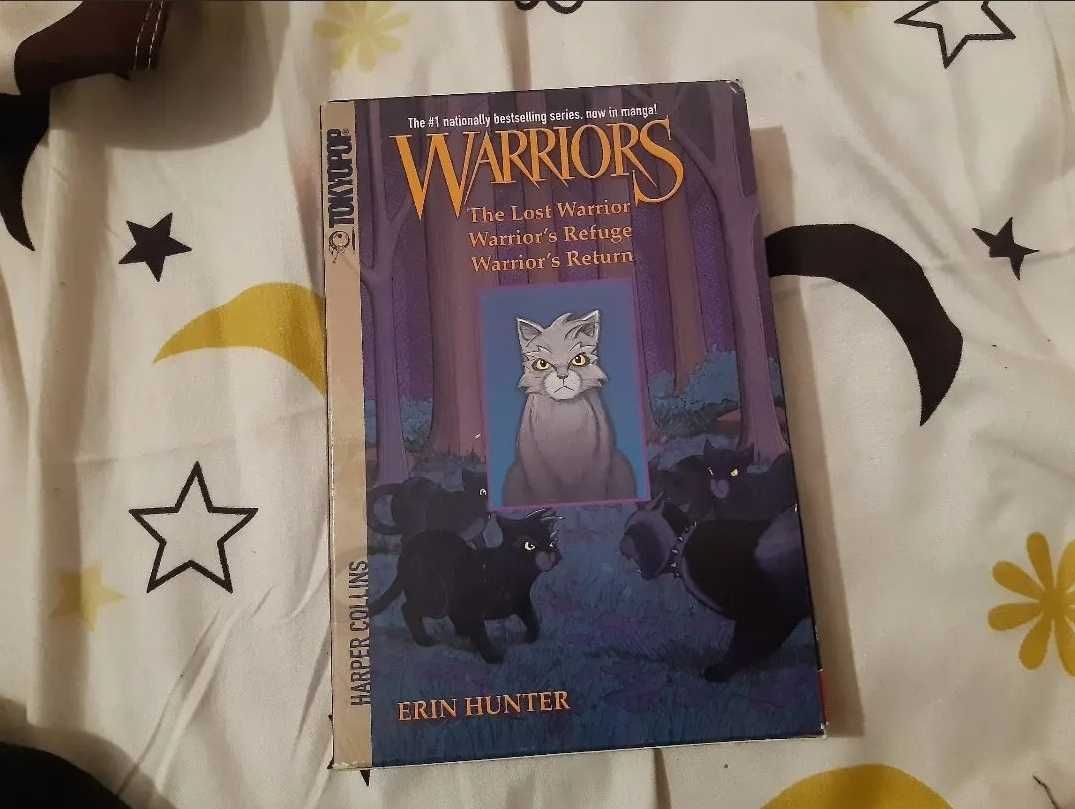 Warriors manga de Erin Hunter 3 volume