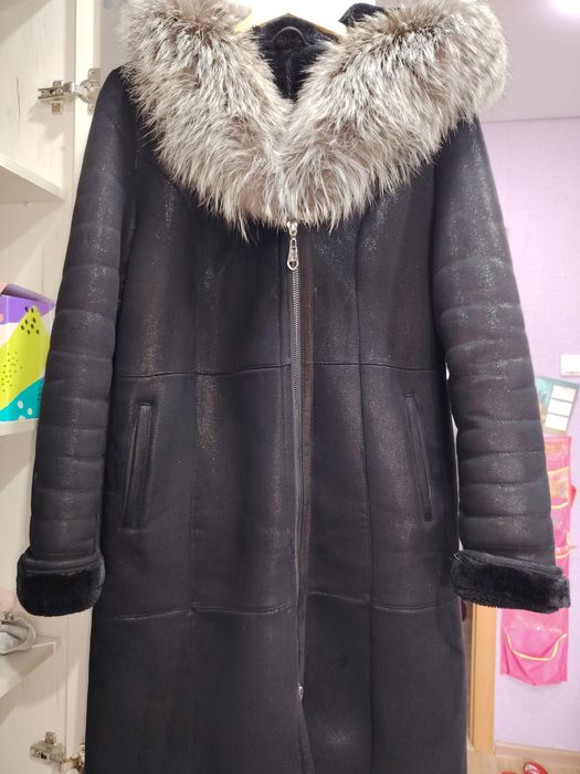 Дублёнку с чернобуркой, новая! Торг