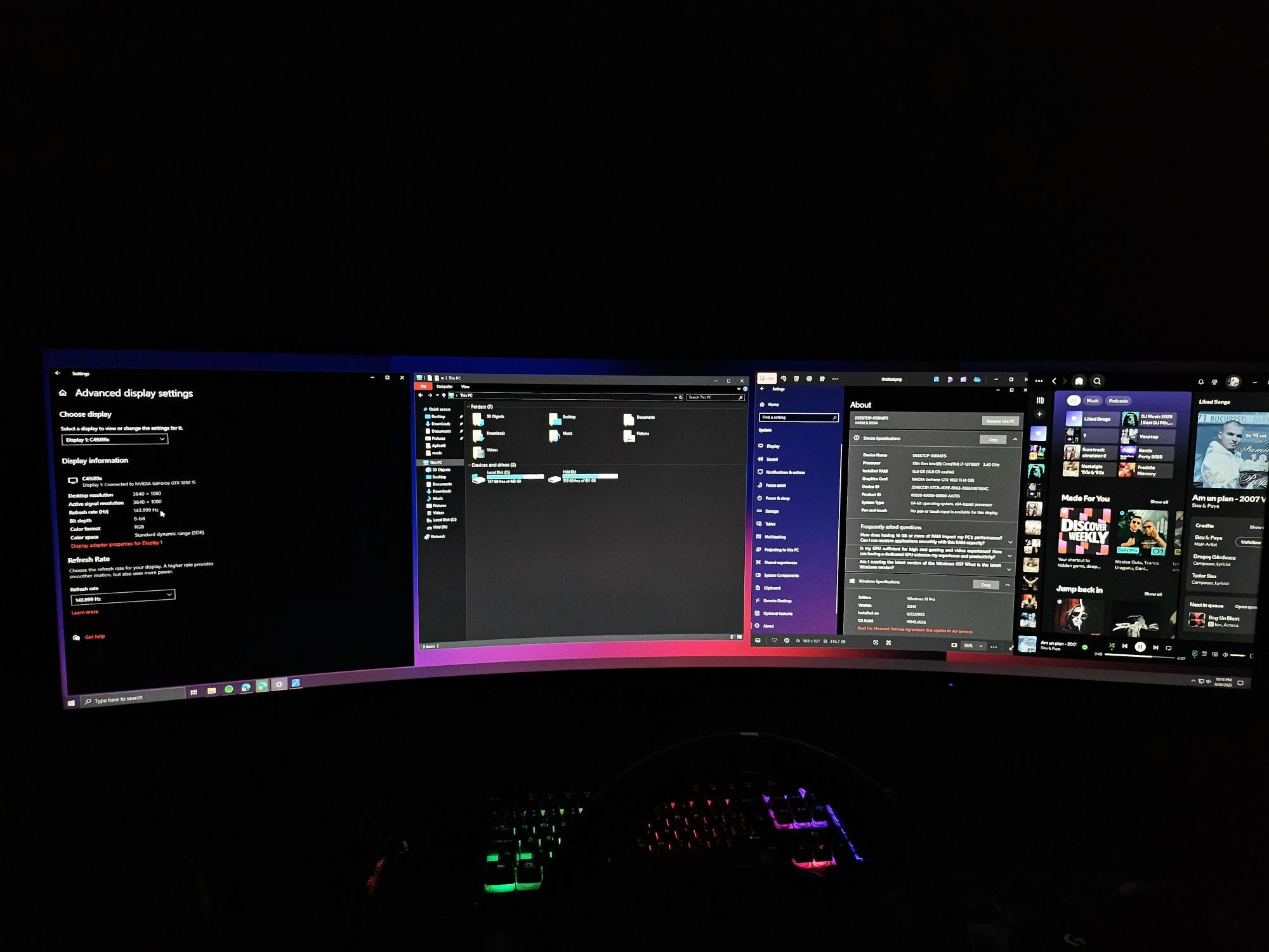 Vand PC Gaming + Monitor Samsung