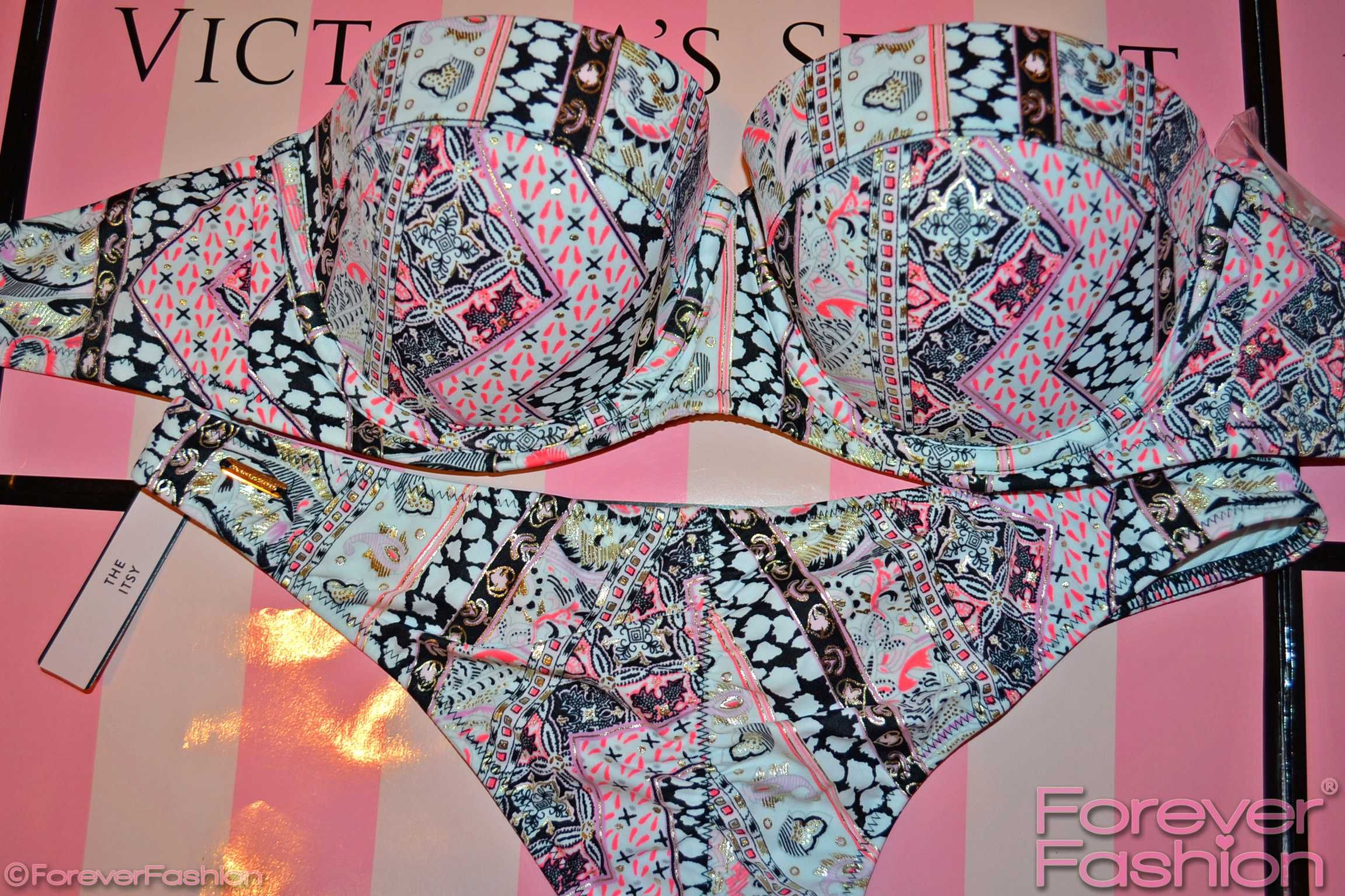 Costum Baie Push-Up VICTORIA’S SECRET Print-Mix 100% Original