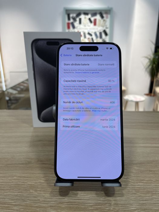 G Store Mobile! OFERTA: iPhone 15 Pro 128gb,90%!