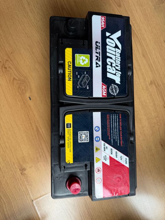 Акумулатор 12V/95AH/850A/AGM