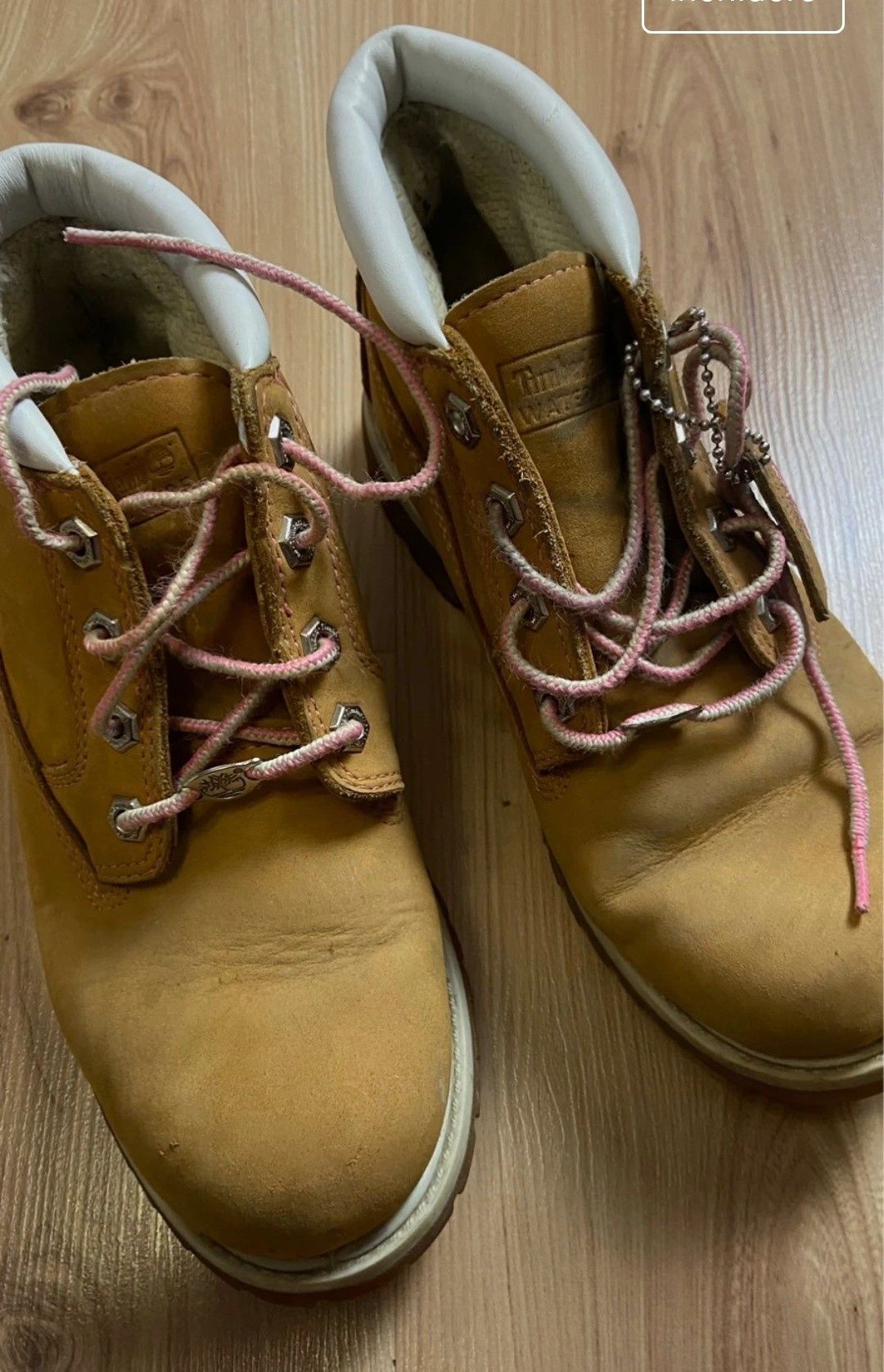 Ghete impermeabile Timberland Nellie Chukka piele naturala nr 38