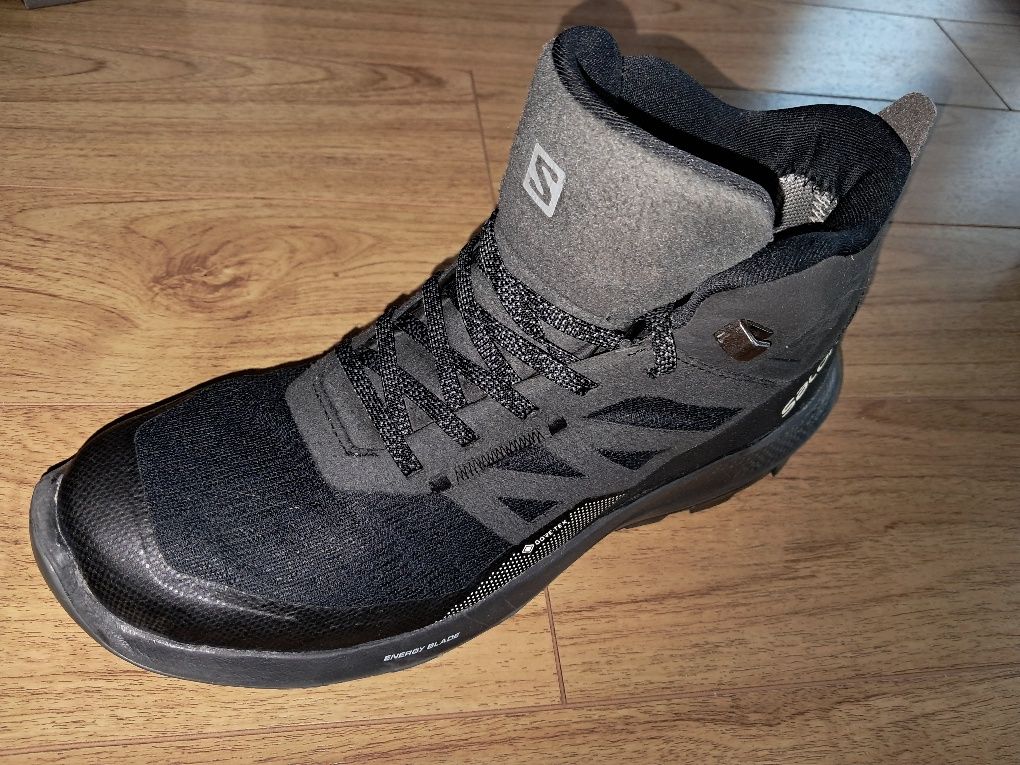 Ghete SALOMON Trekkings OUTpulse Mid Gtx GORE-TEX  Negru nr.42 2/3
