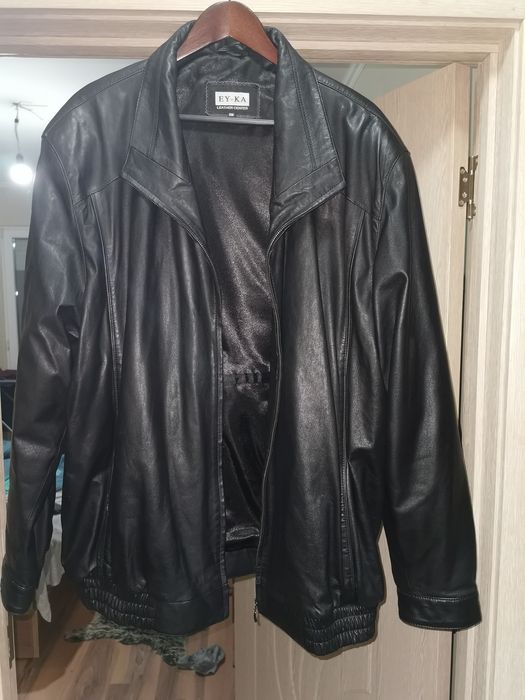 Мъжко яке естествена кожа