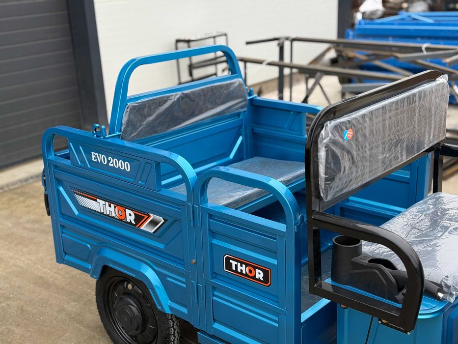 Triciclu electric nou  fara permis cu carte CIV Evo - 2000 Agramix