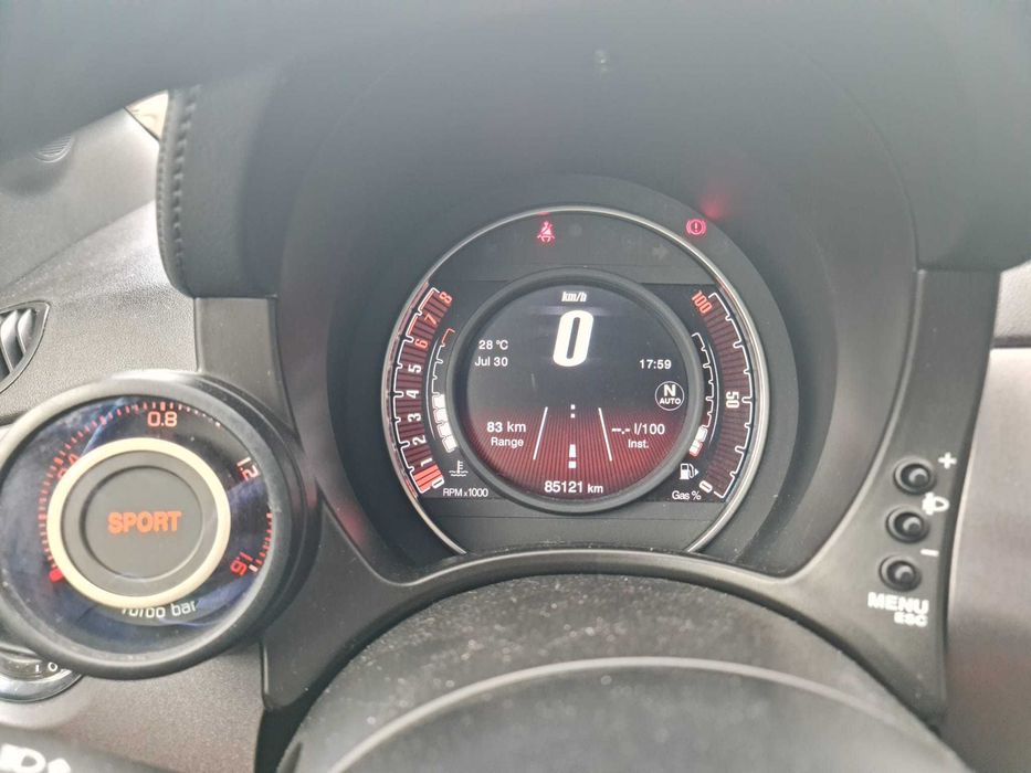 Abarth 595  Cabrio, Automat