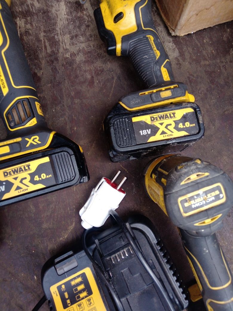 Vind set Dewalt 18v set Bosch 18v