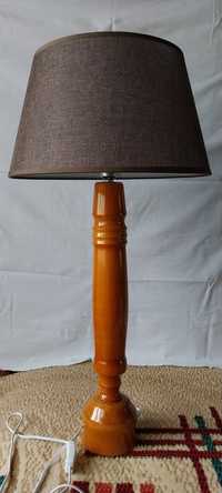 Lampa lemn masiv cires și frasin, lucrata manual, handmade