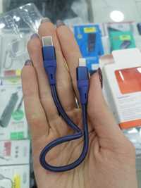 Короткий кабель для айфона, кабель 25 см, оригинальный кабель Porodo