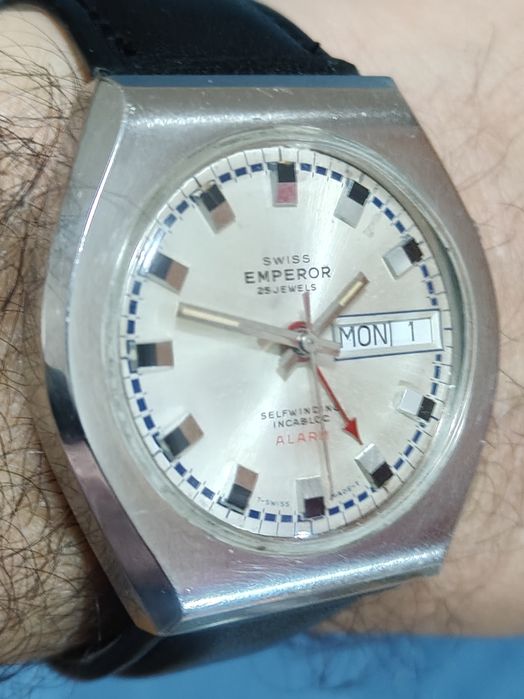 Ceas automatic elvețian Swiss Emperor cu sonerie.