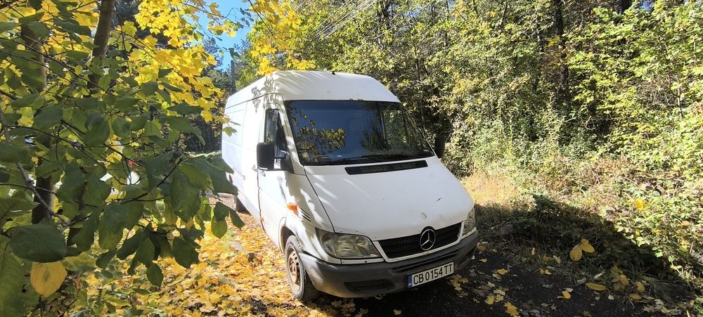 Mercedes Sprinter 311 CDI – Дълга база / Висок таван / Отличен двигате