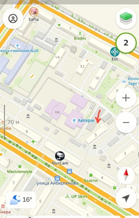 Продаётся гараж по Айбергенова.