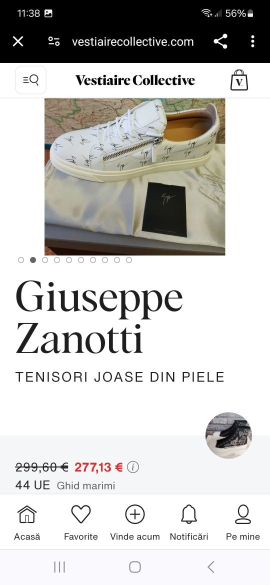 Adidasi Giuseppe Zanotti originali