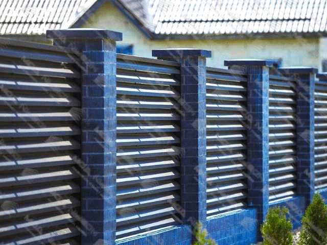Забор жалюзи еврозабор