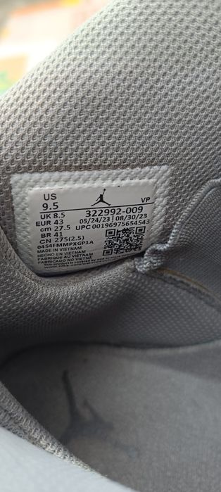 Jordan 6 cool gray