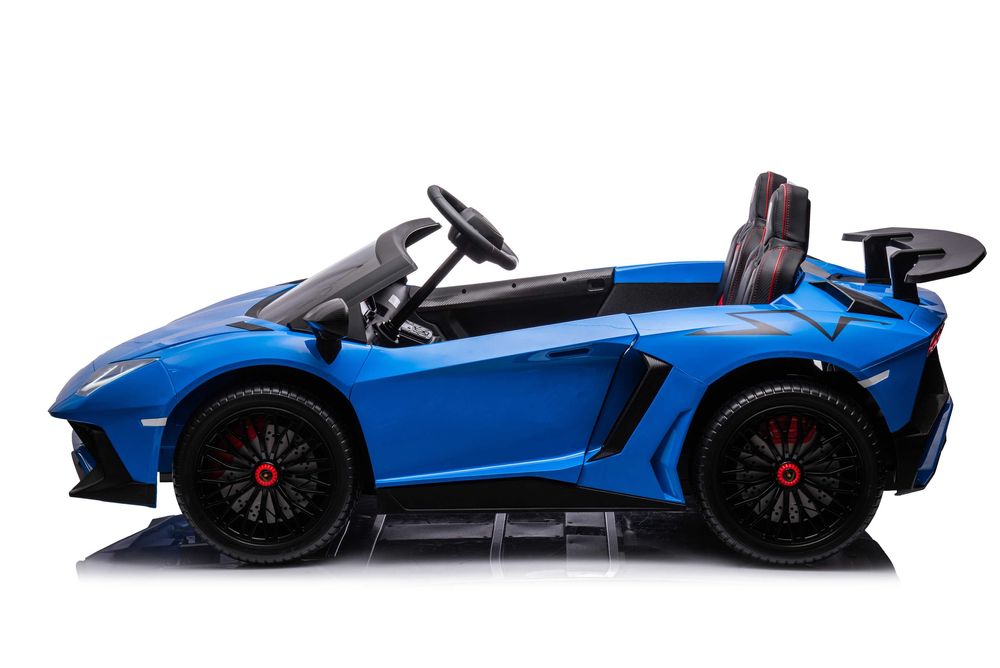 Masinuta pt copii 3-15 ani Lamborghini Aventador SV 300W 24V, Albastra