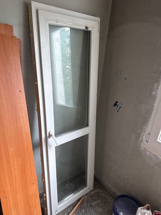 PVC врата от тераса с рамка