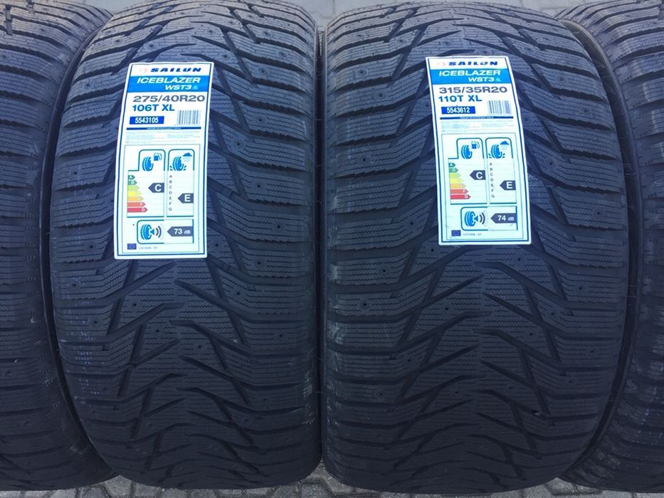 set anvelope noi iarna bmw x5 315/35/20 cu 275/40/20 sailun