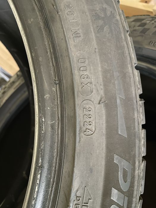 255/45R19 Michelin dot 2224 6.5мм