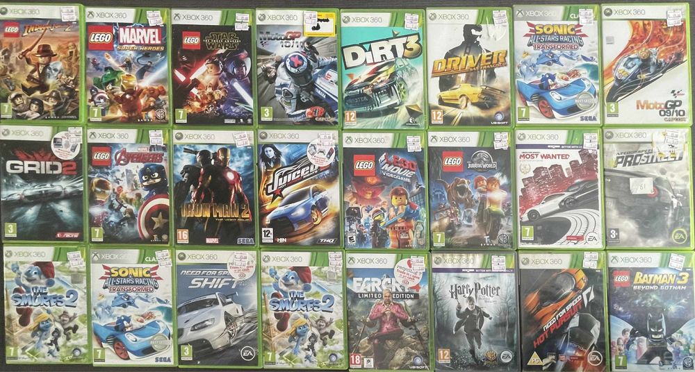 Xbox 360 ,игри  Xbox 360 - Lego, Moto, NFS