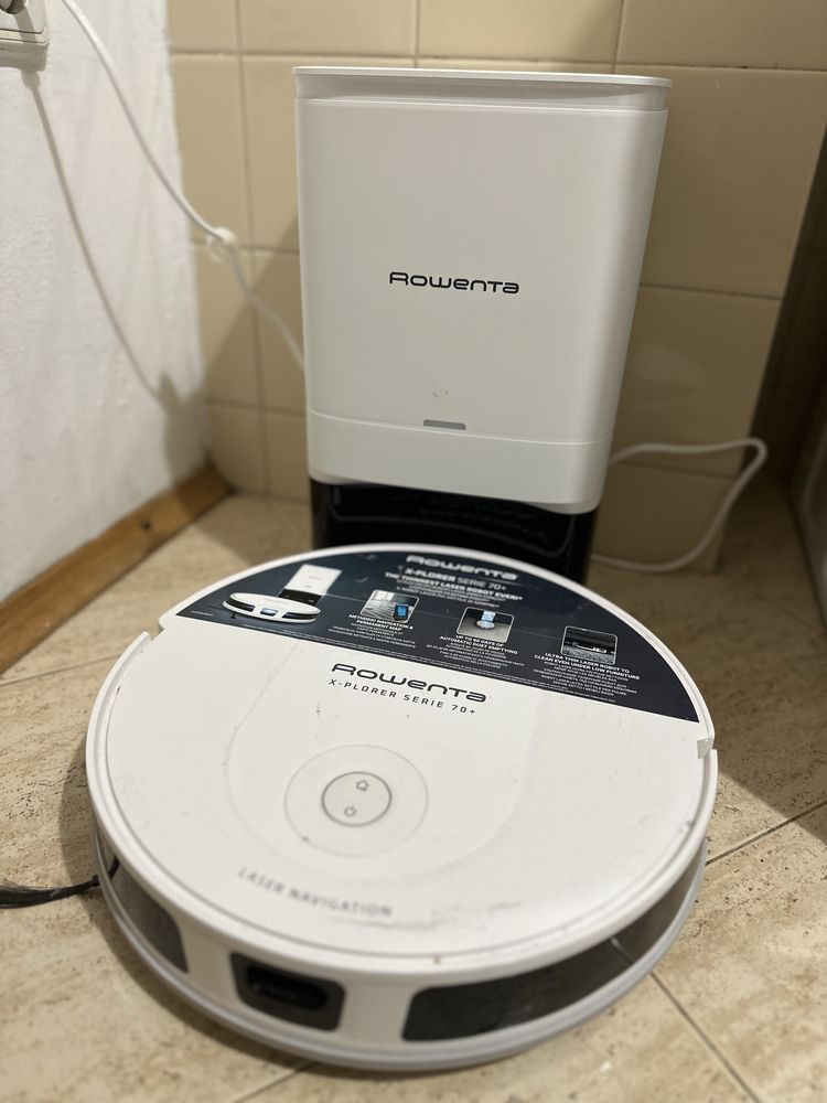 Прахосмукачка робот ROWENTA X-PLORER SERIE 70+ 2 в 1 wifi управление