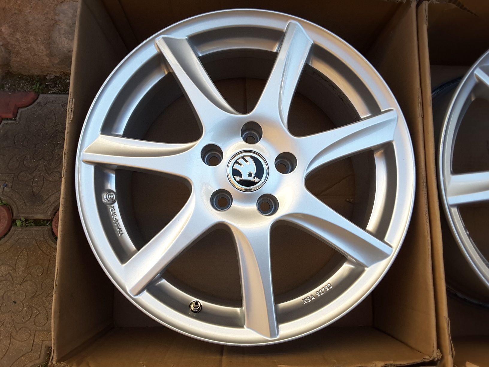 jante aliaj 17; 5x112; Skoda Kodiaq, Karoq, Superb, Octavia Scout