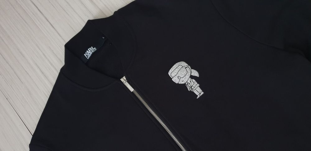 Karl Lagerfeld Full Zip Cotton / L НОВО! ОРИГИНАЛ! Мъжко  Горнище!